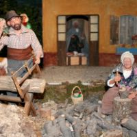 Santons de provence du 'village provençal miniature' à Grignan